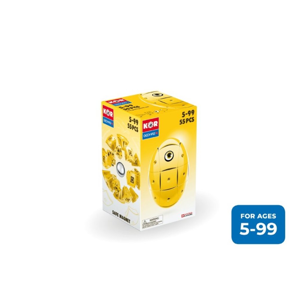 Kor Geomag 55 Pcs Limitless Creations Ages 5-99 Ne